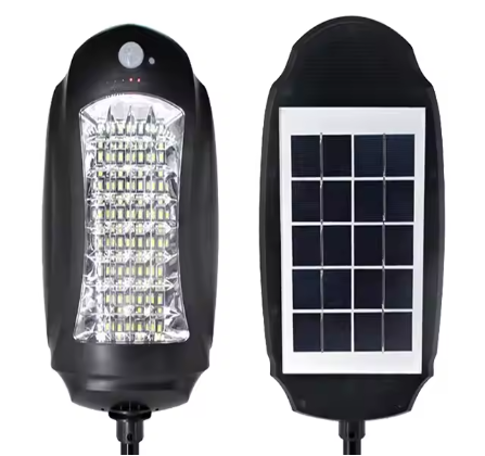 Lampa solara stradala cu picior 32 LED uri EP 118